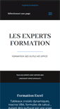 Mobile Screenshot of experts-formation.com
